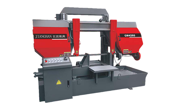 园林办事处GW4260双柱龙门卧式带锯床