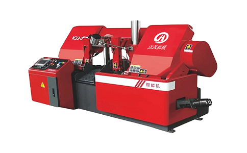 园林办事处卧式带锯床切削金属时出现打齿的原因是什么？